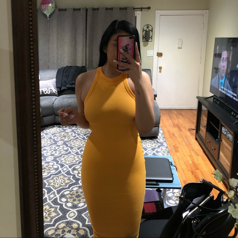 ZARA Ribbed Dress